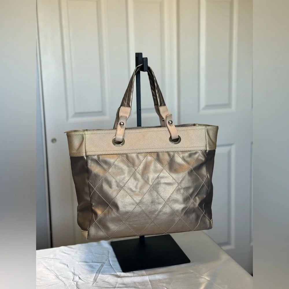 CHANEL Paris Biarritz GM Tote Bag - Picture 13 of 13